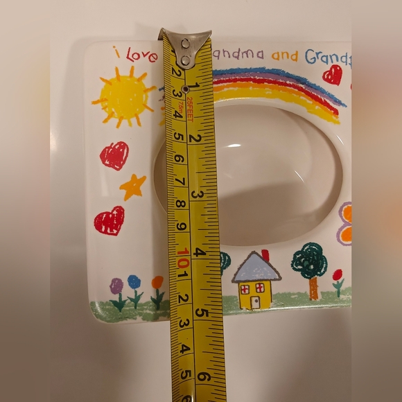 I Love My Grandma And Grandpa Ceramic Frame Russ Vintage 5" X 6" - Picture 7 of 7